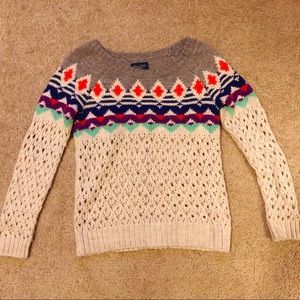 Knit sweater